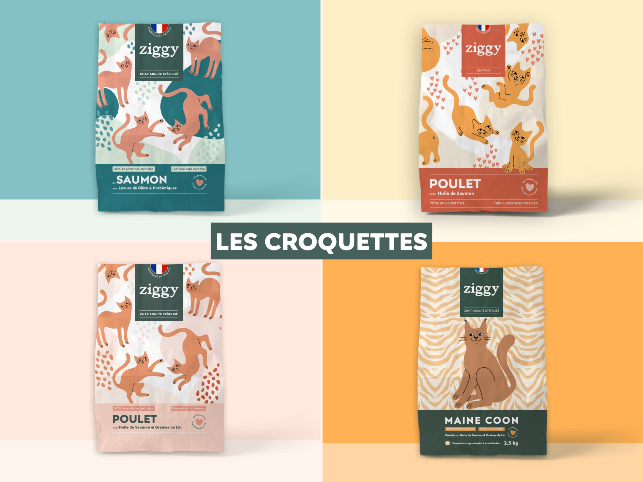 [AVIS] Les premières croquettes pour chats Ziggy ! Le Chat Moderne